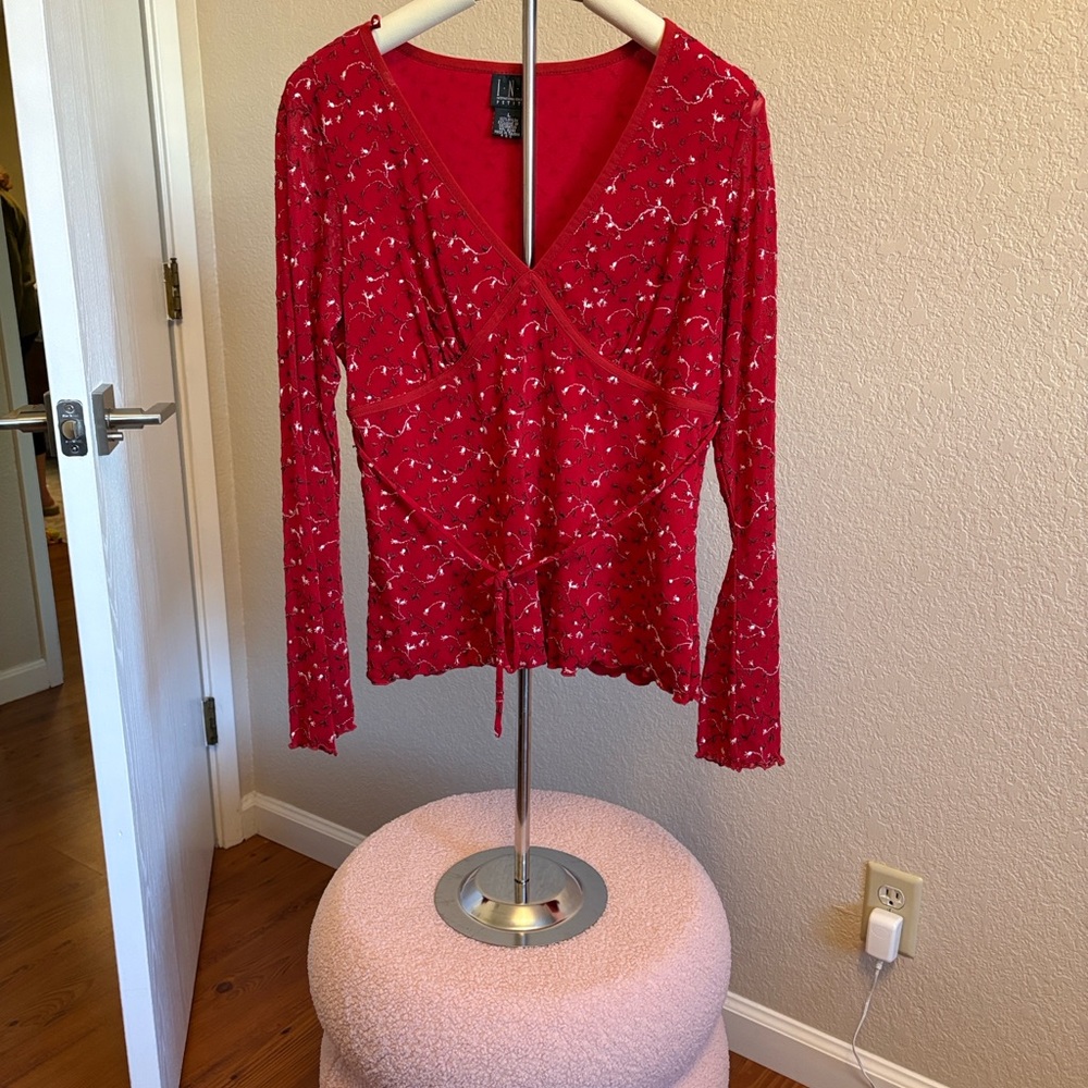 Macy’s In House design INC Red top